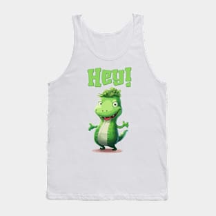 Just a Friendly Dino Tank Top